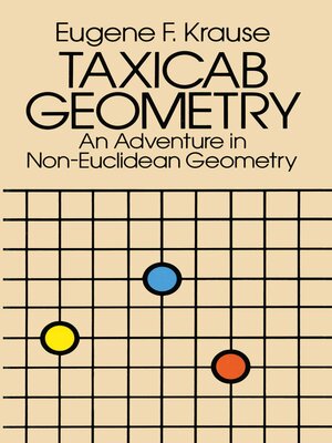 cover image of Taxicab Geometry